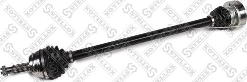 Stellox 158 1581-SX - Drive Shaft www.autospares.lv