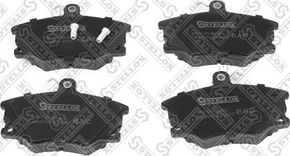 Stellox 157 014B-SX - Brake Pad Set, disc brake www.autospares.lv