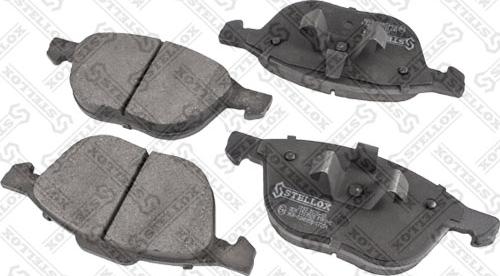 Stellox 1093 000B-SX - Brake Pad Set, disc brake www.autospares.lv