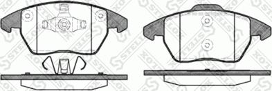 Stellox 1041 010-SX - Brake Pad Set, disc brake www.autospares.lv