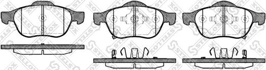 Stellox 1065 002-SX - Bremžu uzliku kompl., Disku bremzes autospares.lv