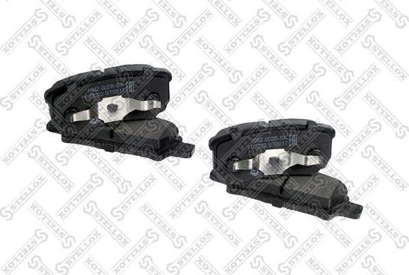 Stellox 1062 002B-SX - Brake Pad Set, disc brake www.autospares.lv