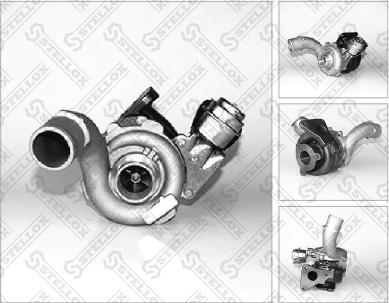 Stellox 10-80322-SX - Турбина, компрессор www.autospares.lv