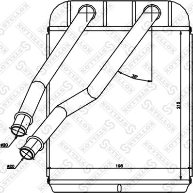 Stellox 10-35205-SX - Siltummainis, Salona apsilde autospares.lv