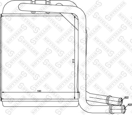 Stellox 10-35231-SX - Siltummainis, Salona apsilde autospares.lv