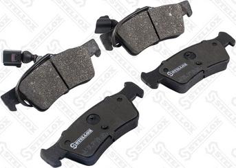 Stellox 1198 002B-SX - Brake Pad Set, disc brake www.autospares.lv