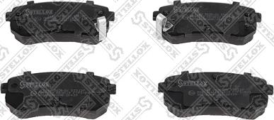 Stellox 1146 002B-SX - Brake Pad Set, disc brake www.autospares.lv