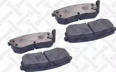 Stellox 1146 002L-SX - Brake Pad Set, disc brake www.autospares.lv