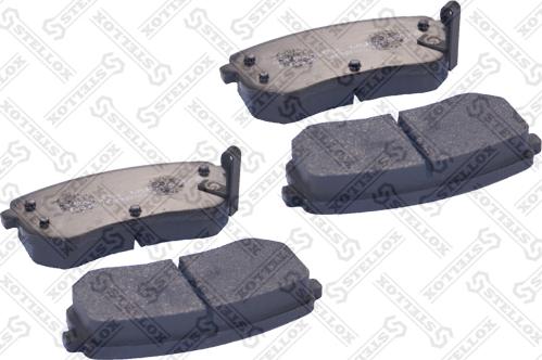 Stellox 1146 002-SX - Brake Pad Set, disc brake www.autospares.lv