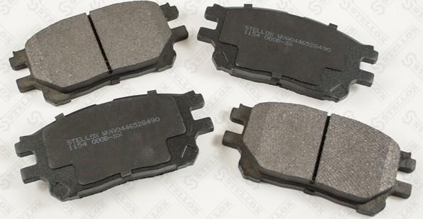 Stellox 1154 000B-SX - Brake Pad Set, disc brake www.autospares.lv