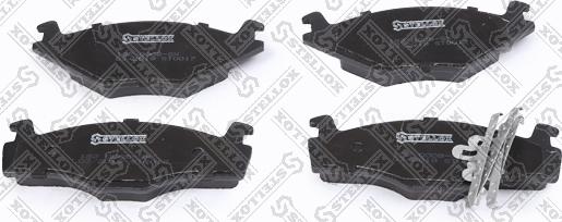 Stellox 182 000B-SX - Brake Pad Set, disc brake www.autospares.lv