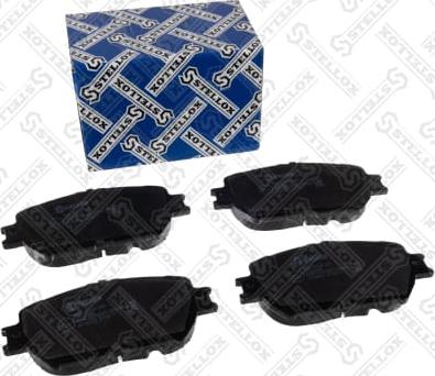 Stellox 895 000B-SX - Brake Pad Set, disc brake www.autospares.lv