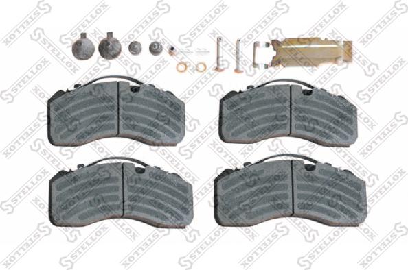 Stellox 85-01419-SX - Brake Pad Set, disc brake www.autospares.lv