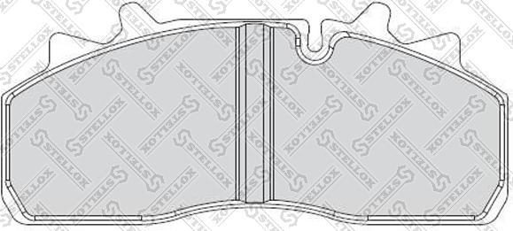 Stellox 85-01424-SX - Bremžu uzliku kompl., Disku bremzes www.autospares.lv