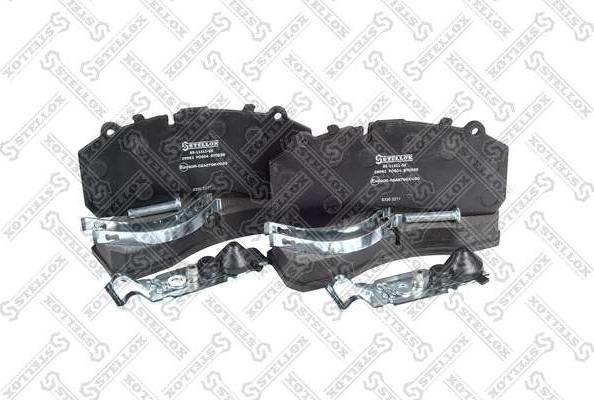 Stellox 85-11411-SX - Brake Pad Set, disc brake www.autospares.lv