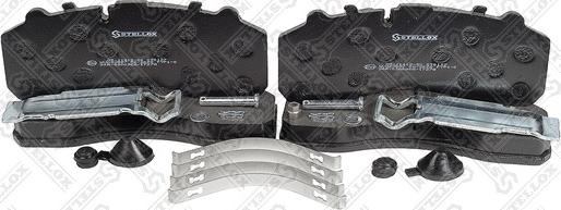 Stellox 85-11412-SX - Brake Pad Set, disc brake www.autospares.lv