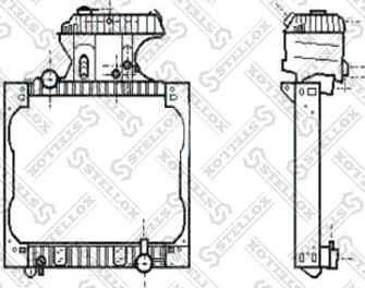 Stellox 81-03355-SX - Radiators, Motora dzesēšanas sistēma www.autospares.lv