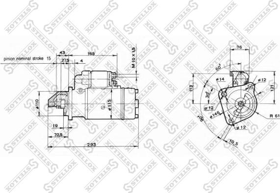 Stellox 88-02041-SX - Starter www.autospares.lv