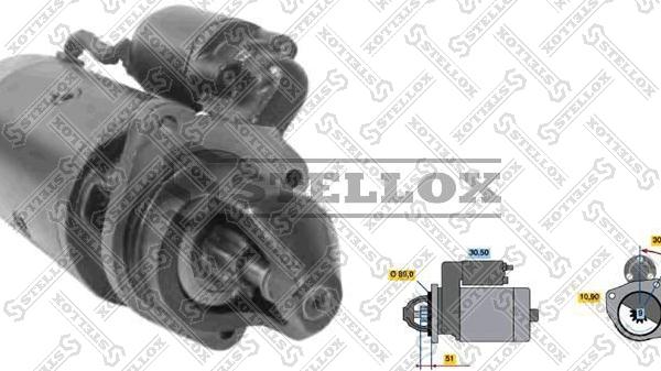 Stellox 88-02001-SX - Starteris www.autospares.lv