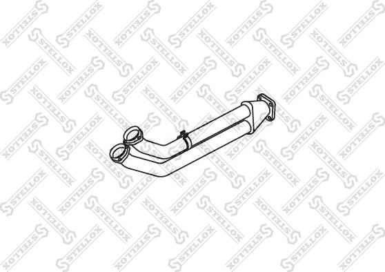 Stellox 82-03721-SX - Izplūdes caurule www.autospares.lv