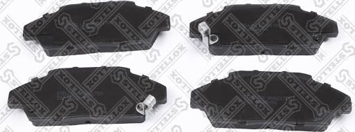 Stellox 352 002B-SX - Brake Pad Set, disc brake www.autospares.lv