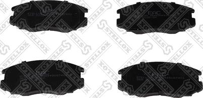 Stellox 368 022B-SX - Brake Pad Set, disc brake www.autospares.lv