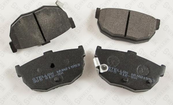 Stellox 305 012-SX - Brake Pad Set, disc brake www.autospares.lv