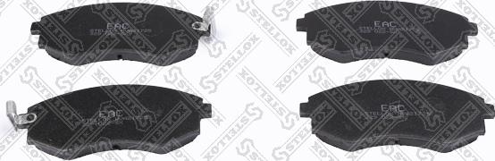 Stellox 329 022-SX - Brake Pad Set, disc brake www.autospares.lv