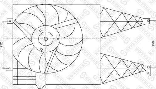 Stellox 29-99011-SX - Ventilators, Motora dzesēšanas sistēma www.autospares.lv