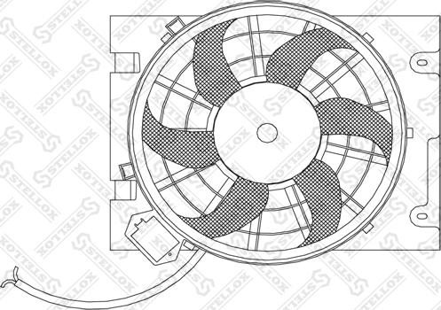 Stellox 29-99265-SX - Ventilators, Motora dzesēšanas sistēma www.autospares.lv