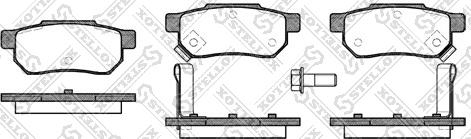 Stellox 244 002-SX - Bremžu uzliku kompl., Disku bremzes www.autospares.lv