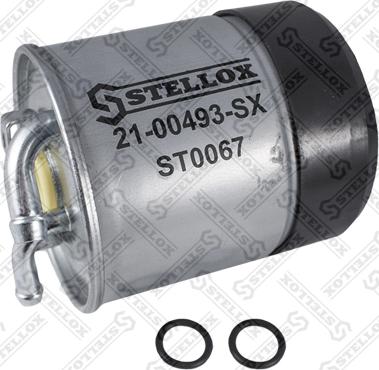 Stellox 21-00493-SX - Degvielas filtrs www.autospares.lv