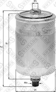 Stellox 21-00019-SX - Degvielas filtrs www.autospares.lv