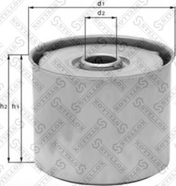 Stellox 21-00024-SX - Топливный фильтр www.autospares.lv