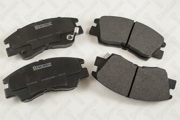 Stellox 286 002B-SX - Brake Pad Set, disc brake www.autospares.lv