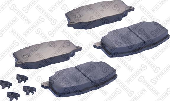 Stellox 279 004-SX - Brake Pad Set, disc brake www.autospares.lv