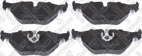 Stellox 276 000B-SX - Brake Pad Set, disc brake www.autospares.lv