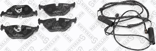 Stellox 276 030-SX - Brake Pad Set, disc brake www.autospares.lv