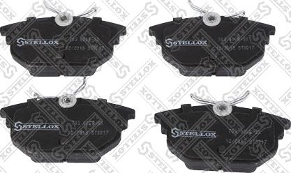 Stellox 703 000B-SX - Brake Pad Set, disc brake www.autospares.lv