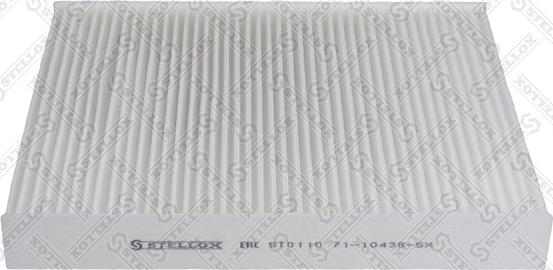 Stellox 71-10436-SX - Filter, interior air www.autospares.lv