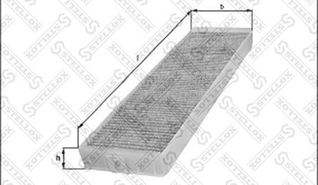 Stellox 71-10093-SX - Filter, interior air www.autospares.lv