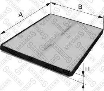 Stellox 71-10131-SX - Filter, interior air www.autospares.lv