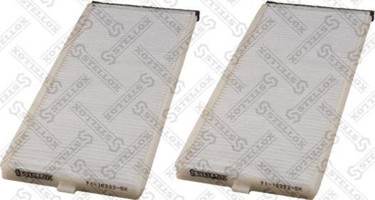 Stellox 71-10232-SX - Filter, interior air www.autospares.lv