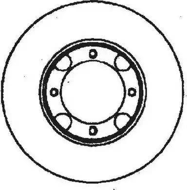 Stop 561521S - Bremžu diski www.autospares.lv