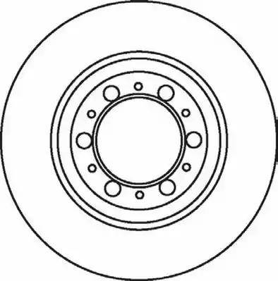 Stop 562063S - Bremžu diski www.autospares.lv