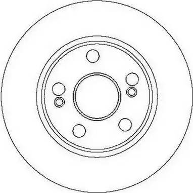 Stop 562104S - Bremžu diski www.autospares.lv