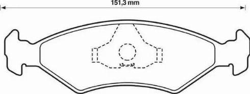 Stop 571914S - Bremžu uzliku kompl., Disku bremzes www.autospares.lv