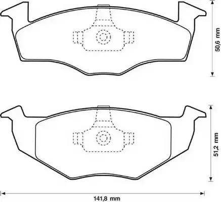 Stop 571915S - Тормозные колодки, дисковые, комплект www.autospares.lv