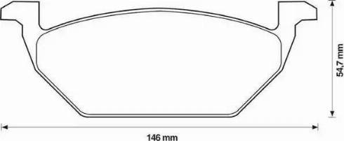 Stop 571985S - Тормозные колодки, дисковые, комплект www.autospares.lv