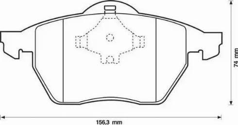 Stop 571935S - Тормозные колодки, дисковые, комплект www.autospares.lv